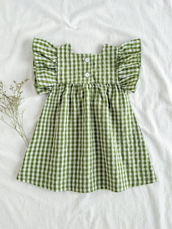 Baby Gingham Dress - Image 4