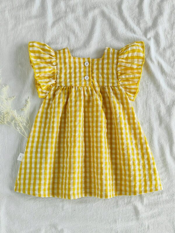 Baby Gingham Dress - Image 2